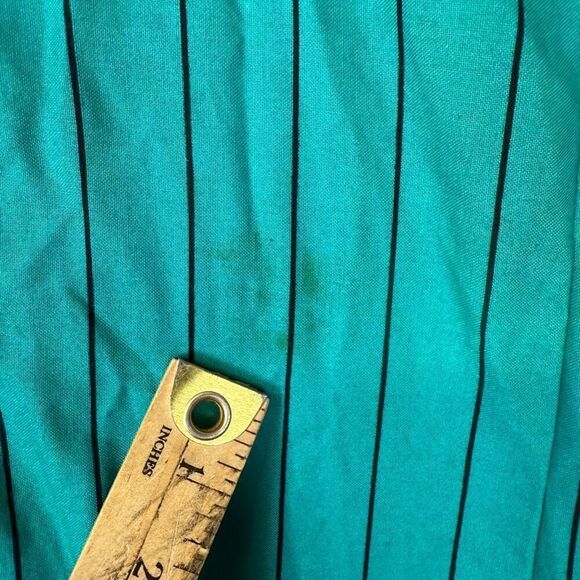 Roper Mens Size Large Aztec Print Button Front Shirt Blue Turquoise Long Sleeve - Picture 6 of 8